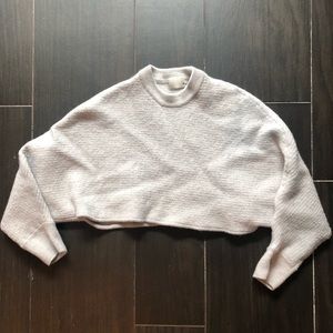 Aritzia Wilfred Free Cropped Sweater